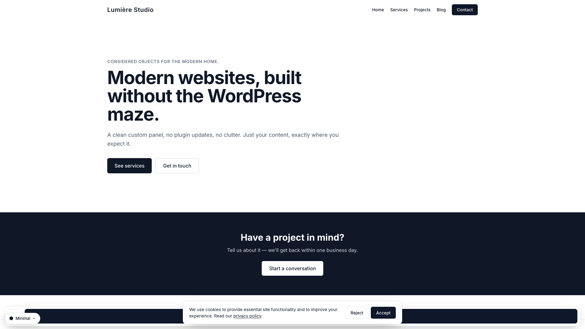 Site Studio Standard