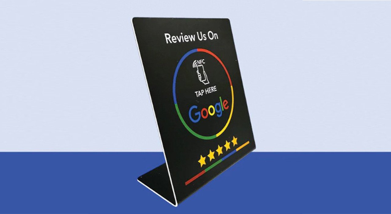 Nfc Google Review card black