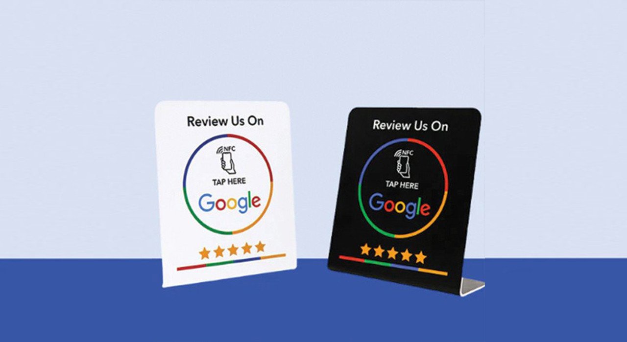 Nfc Google Review card white